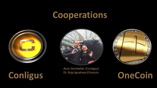cooperations conligus and onecoin